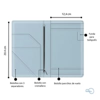 Image 2 of PORTADOCUMENTOS - BLAU NÚVOL