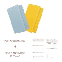 Image 1 of Pack portadocumentos EDICIÓN LIMITADA + bloc de vuelo