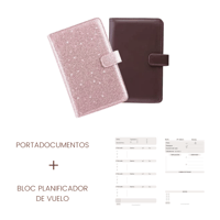 Image 1 of Pack portadocumentos + bloc de vuelo