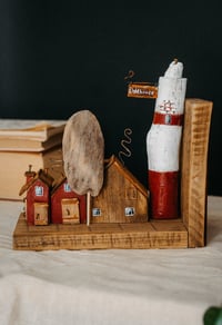 Image 2 of Holder (stopper) for books “Kvalba Town”