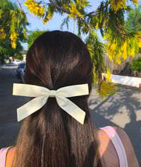 Image 2 of BERNADETTE BOW · pastel yellow