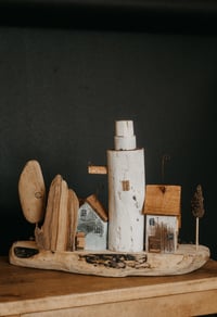 Image 3 of Driftwood houses of the series “Molde Town”