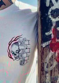 Image 2 of Sick Rose Tattoo T-Shirt