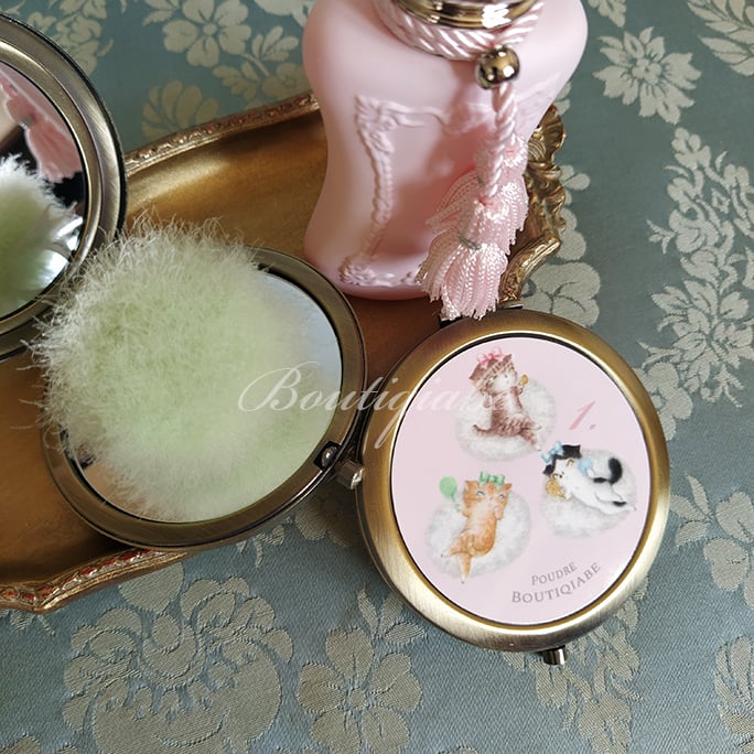 Image of Compact Mirror "La Poudre Boutiqiabe"