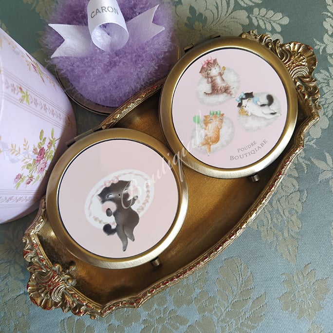 Image of Compact Mirror "La Poudre Boutiqiabe"