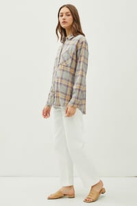 Image 3 of FLANNEL SHIRT - PLAID PATTERN