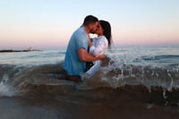 Image 3 of 2025 Date night couples beach/lake session!!! EPIC photos in and out of the water 