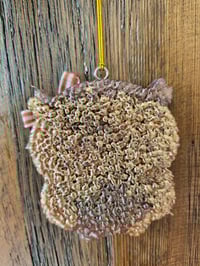 Image 4 of Brown Owl  car Freshie with bow - Beach smores 