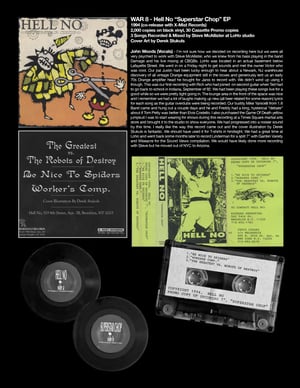 Image of SLP-058: WARDANCE RECORDS Discography Zine