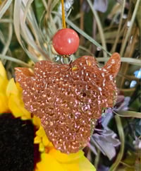 Image 3 of Highland cow car freshie - Macintosh Apple 