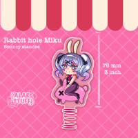 Rabbit hole miku standee | Vocaloid