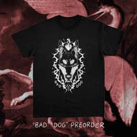 Image 1 of "BAD DOG" Shirt - SLEEPYCORVID X CAPRICREEP