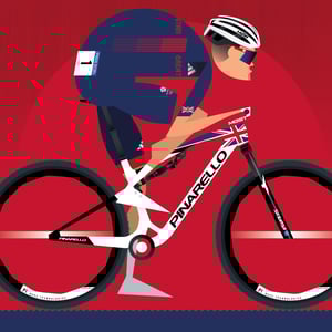 Tom Pidcock – Paris 2024 – mountain bike cross-country