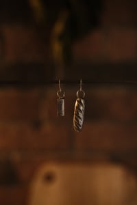 Image 1 of Baguette & Butter Earrings