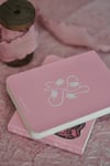 Pink Palace Mini Notebook, Plain 120 pages