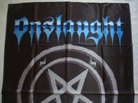 Image 5 of ONSLAUGHT - The Force Flag (cloth poster Banner tapestry) Thrash metal