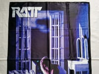 Image 2 of RATT - Invasion of your privacy Flag (cloth poster Banner tapestry) Heavy metal Glam