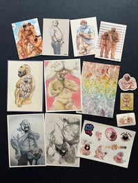 Image 1 of Set of Postcards, stickers and magnets