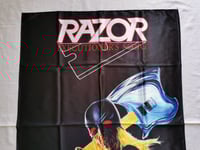 Image 2 of RAZOR - Executioners song Flag (cloth poster Banner tapestry) Canadian Thrash metal