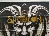 Image 3 of SATYRICON -Now diabolical Flag (cloth poster Banner tapestry) Norwegian Black metal