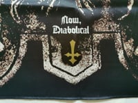 Image 4 of SATYRICON -Now diabolical Flag (cloth poster Banner tapestry) Norwegian Black metal