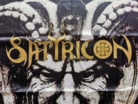 Image 7 of SATYRICON -Now diabolical Flag (cloth poster Banner tapestry) Norwegian Black metal