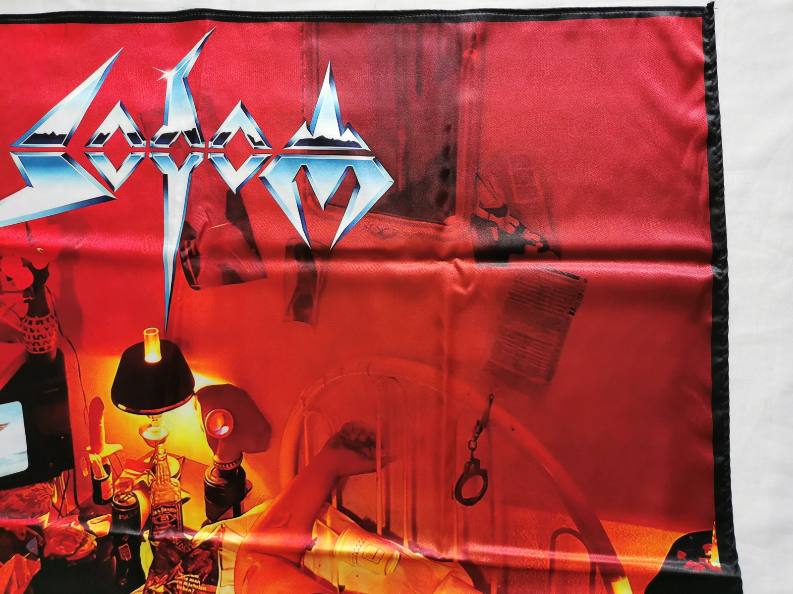 SODOM - Get what you deserve Flag (cloth poster Banner tapestry