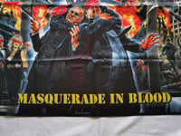 Image 5 of SODOM - Masquerade in blood Flag (cloth poster Banner tapestry) Teutonic Thrash metal