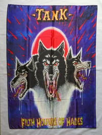 TANK - Filth hounds of Hades Flag (cloth poster Banner tapestry) Heavy metal NWOBHM