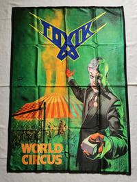 Image 1 of TOXIK - World Circus Flag (cloth poster Banner tapestry) Thrash Speed metal