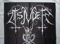 Image 2 of TSJUDER - Desert northern hell Flag (cloth poster Banner tapestry) Norwegian Black metal