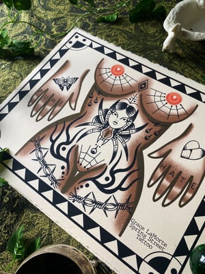 Love Hate Print Set