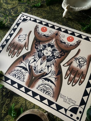 Love Hate Print Set