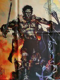 Image 9 of TURBO - Last warrior Flag (cloth poster Banner tapestry) Death Thrash Speed metal