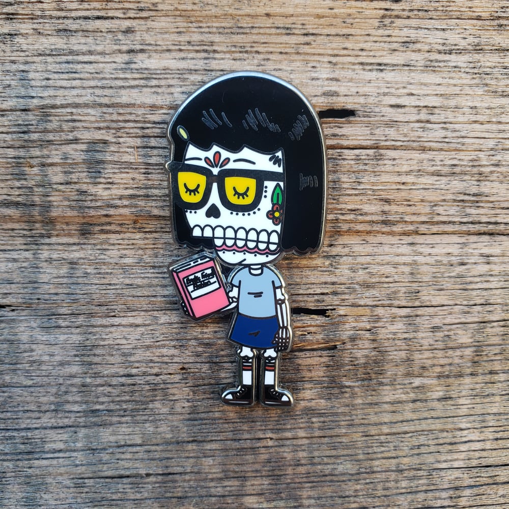 Tina Calavera Enamel Pin