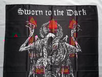Image 2 of WATAIN - Sworn to the dark Flag (cloth poster Banner tapestry) Black metal