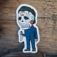 Michael Calavera Clear Vinyl Sticker