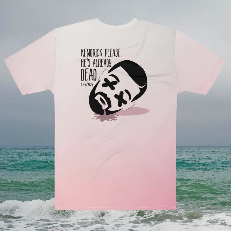 Kendrick Please - all-over-pink-gradient