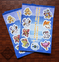 Project Odaiba Day - Sticker Sheet