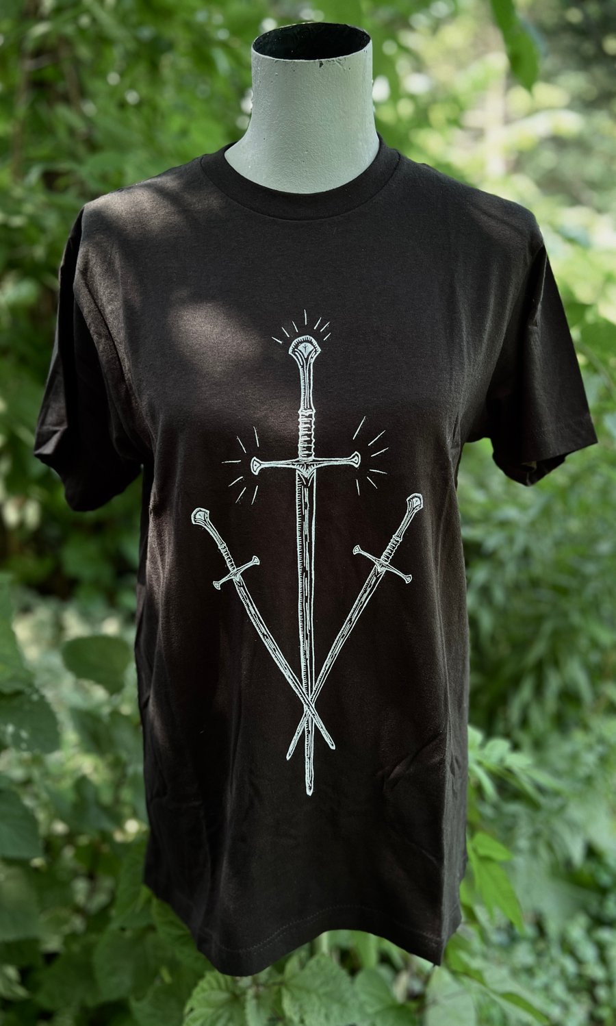 Image of THREE OF SWORDS MENS TEE