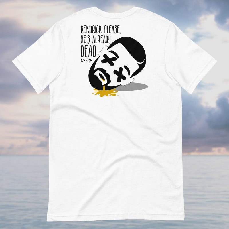 Kendrick Please - GOLD-on-WHITE