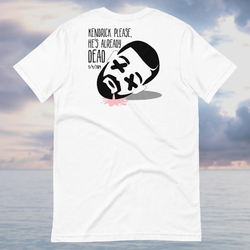 Kendrick Please - PINK-on-WHITE