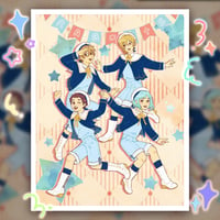 Image 1 of Ra*bits Sailor A4 Print