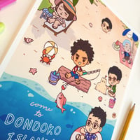 Image 2 of Yakuza Infinite Wealth: Dondoko Island Print