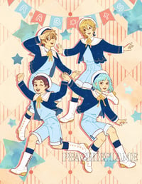 Image 2 of Ra*bits Sailor A4 Print