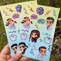 Image 1 of Yakuza 0/ Ryu Ga Gotoku Gummy Holographic Sticker Sheet