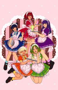 Tokyo Mew Mew Cafe A3 Print