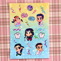 Image 3 of Yakuza 0/ Ryu Ga Gotoku Gummy Holographic Sticker Sheet