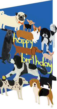 Dogs Birthday Card