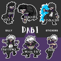 Image 1 of "Silly Dabi" Stickers